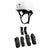 Triple 8 Sweatsaver w/ Liner Skateboard Helmet + Saver Series High Impact Adult Skateboard Pad Set