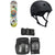 Globe G1 Ablaze 7.75 Skateboard Complete + Pro-Tec The Classic Certified Skateboard Helmet + Pro-Tec Street Gear Junior Skateboard Pads