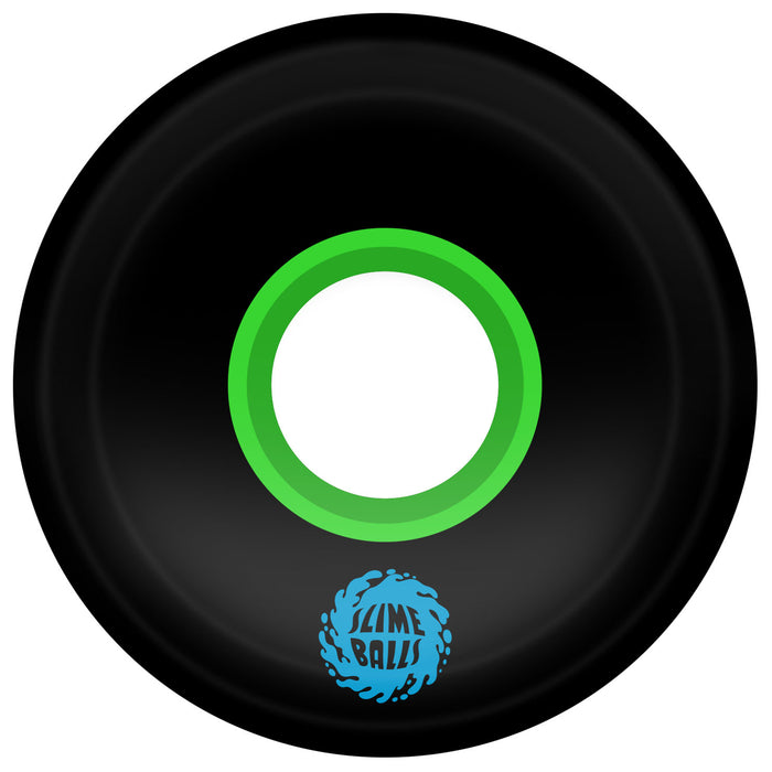 Santa Cruz Slime Balls OG Black Green 78a Skateboard Wheels
