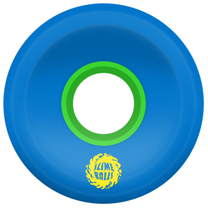 Santa Cruz Slime Balls OG Blue Green 78a Skateboard Wheels