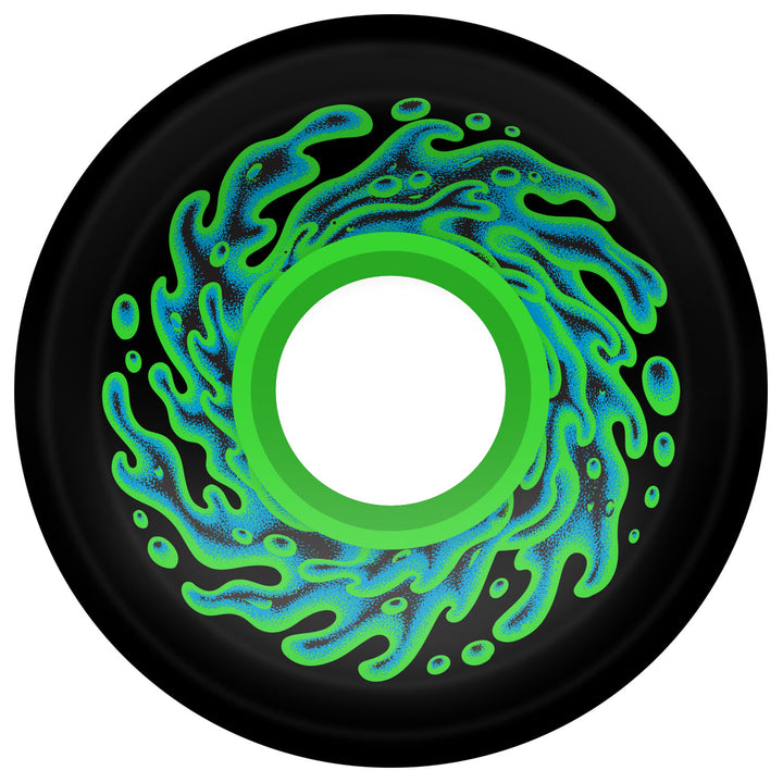 Santa Cruz Slime Balls OG Black Green 78a Skateboard Wheels