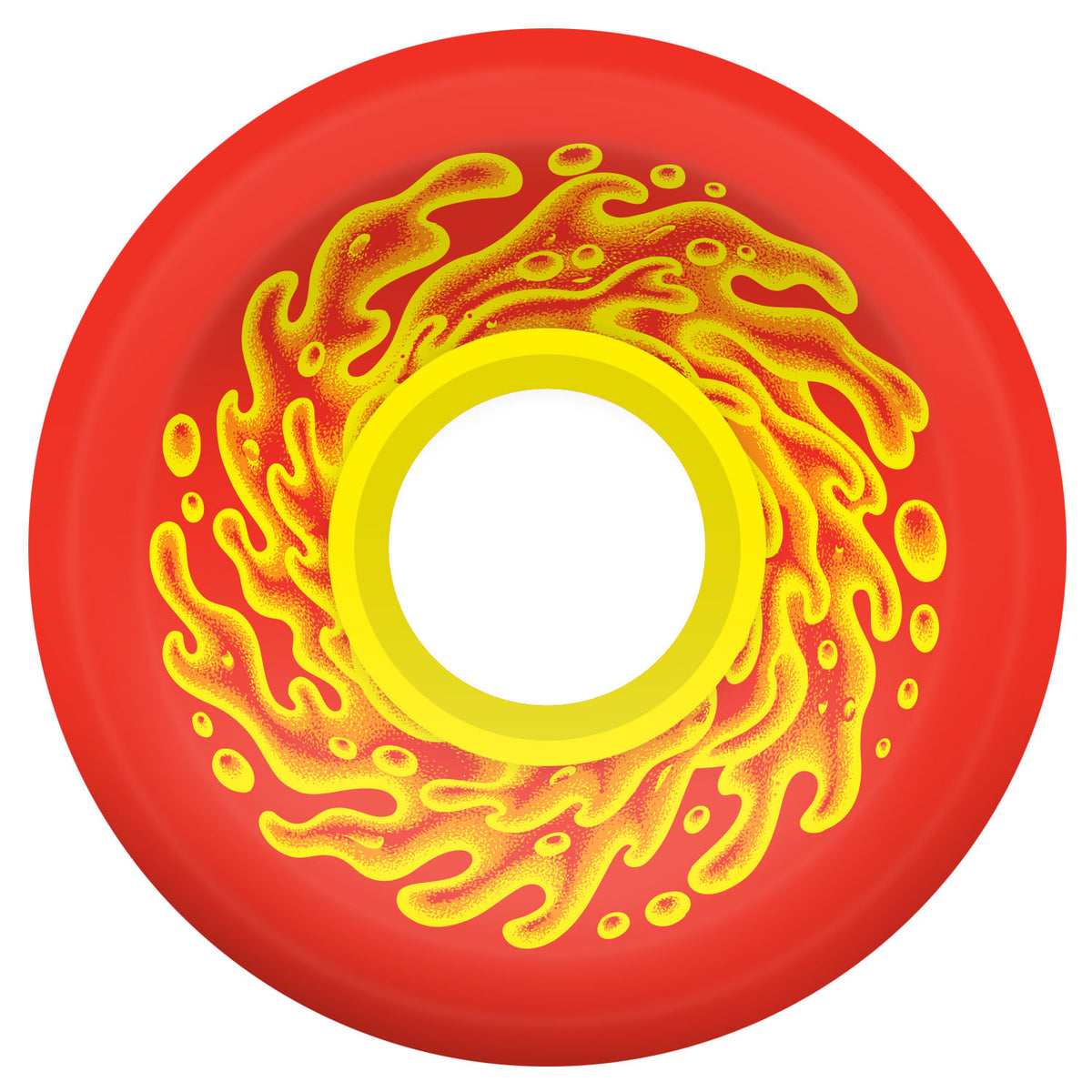 Santa Cruz Slime Balls OG Red Yellow 78a Skateboard Wheels