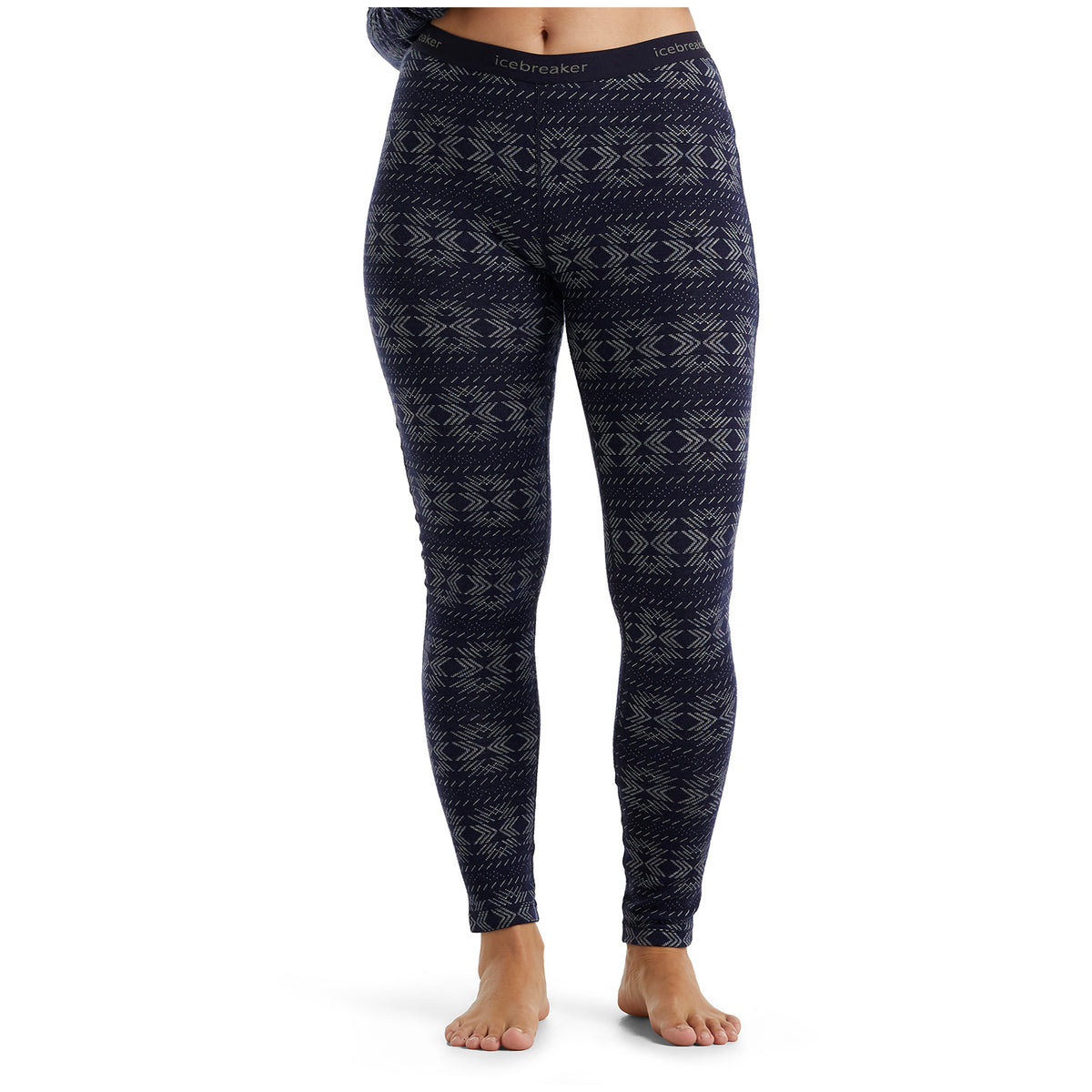 Icebreaker 250 Vertex Crystalline Leggings - Women's Black