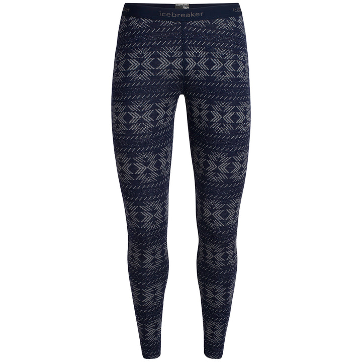 Icebreaker 250 Vertex Crystalline Leggings - Women's Black