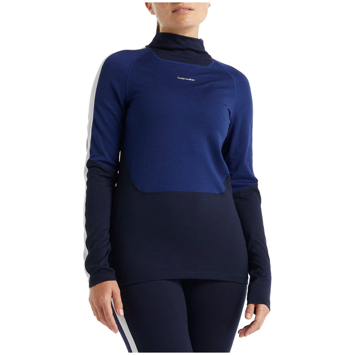 Icebreaker 200 Sonebula High Neck Top - Women's Midnight