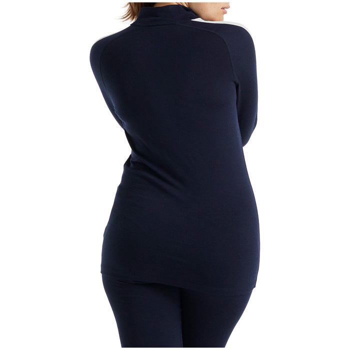 Icebreaker 200 Sonebula High Neck Top - Women's Midnight