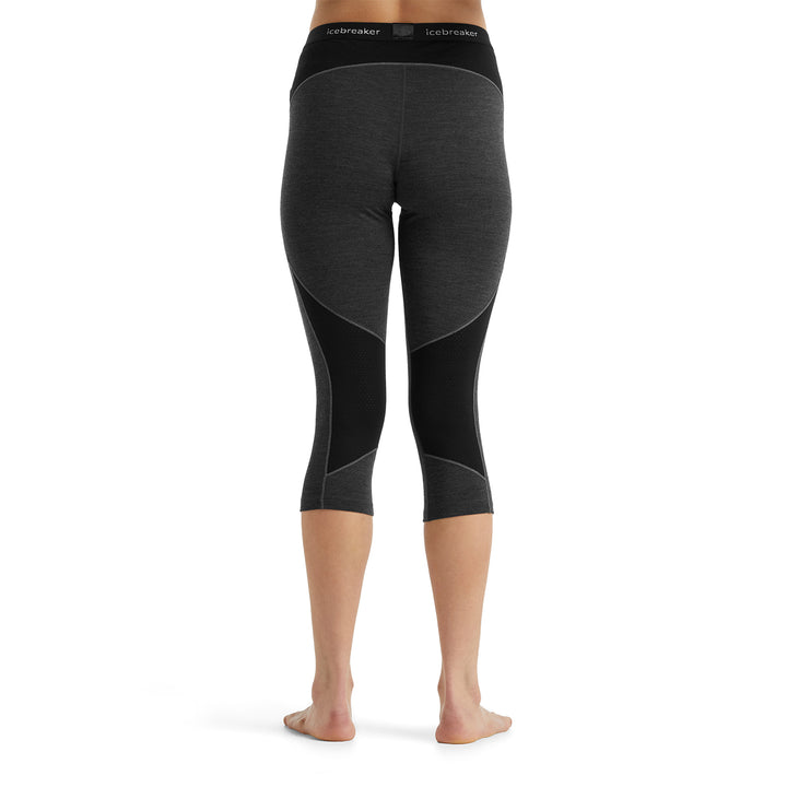 Icebreaker 260 Zone Legless Bottoms - Women's Jet Heather/Black