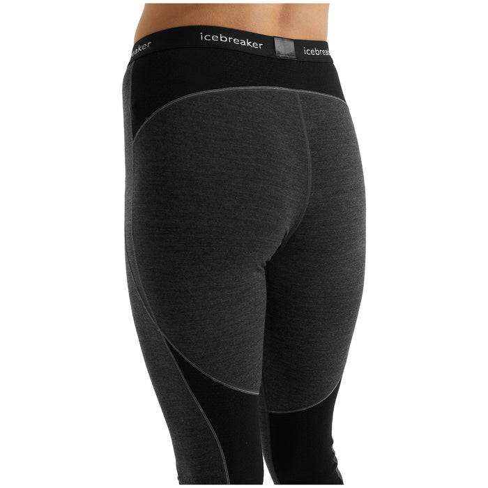Icebreaker 260 Zone Legless Bottoms - Women's Jet Heather/Black