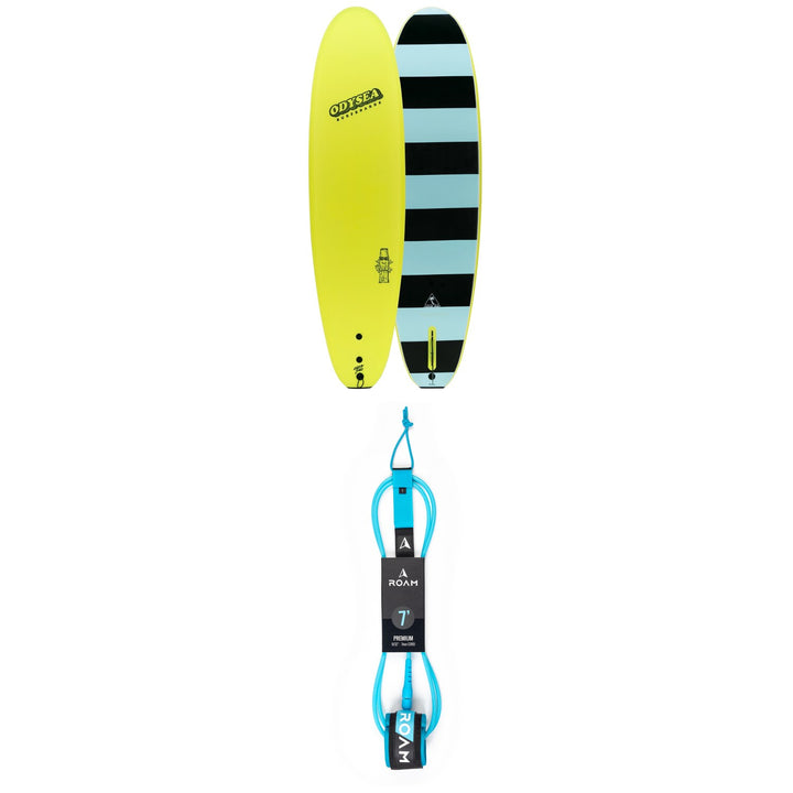 Catch Surf Odysea 7'0" Plank Surfboard + Roam Premium 7' Leash