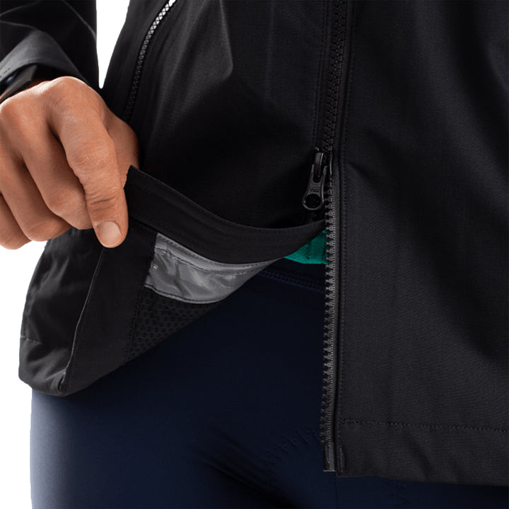 Pearl Izumi Monsoon WxB Hooded Jacket - Women's Black