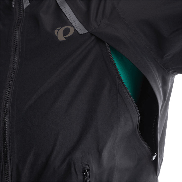 Pearl Izumi Monsoon WxB Hooded Jacket - Women's Black