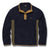 Volcom Switch Case Mock-Neck Zip Fleece - Men's Navy