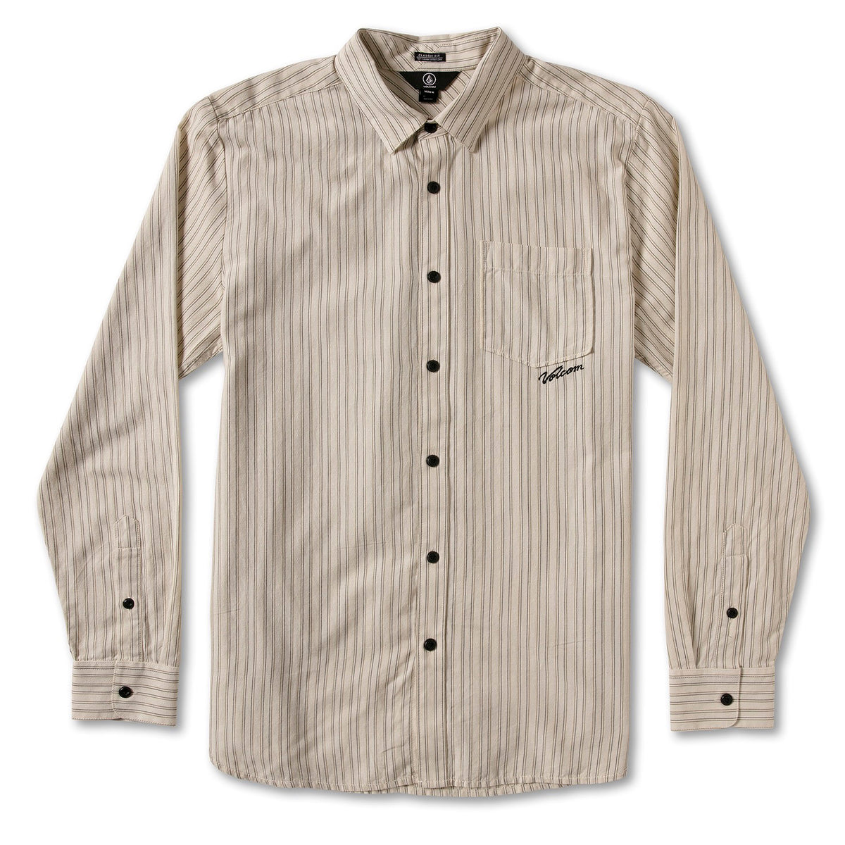 Volcom Strange Trip Long-Sleeve Shirt - Men's Primer White