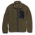 Volcom Muzzer Fuzzar Zip Fleece - Men's Military