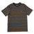 Volcom Halfax Stripe Crewneck T-Shirt - Men's Navy