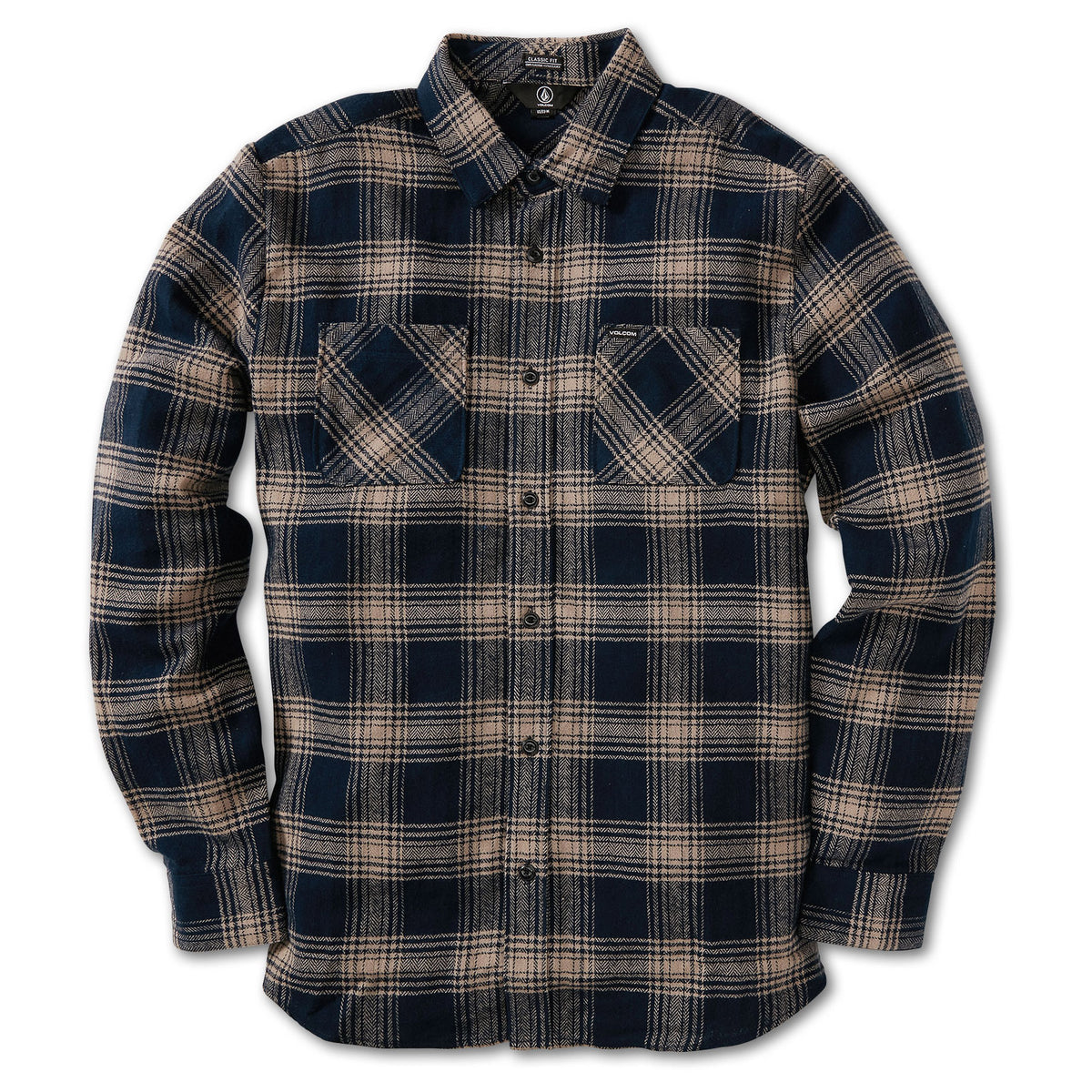 Volcom Tone Stone Long-Sleeve Shirt - Men's Indigo