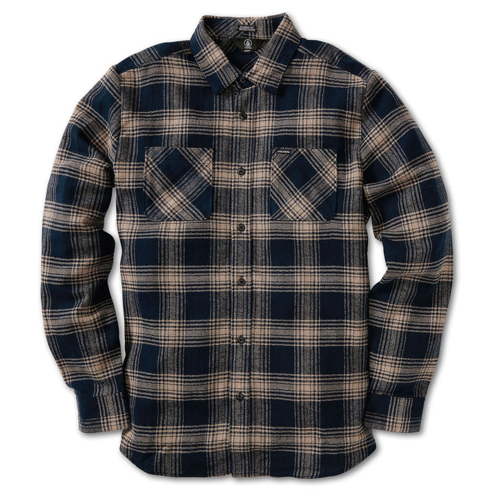 Volcom Tone Stone Long-Sleeve Shirt - Men's Indigo