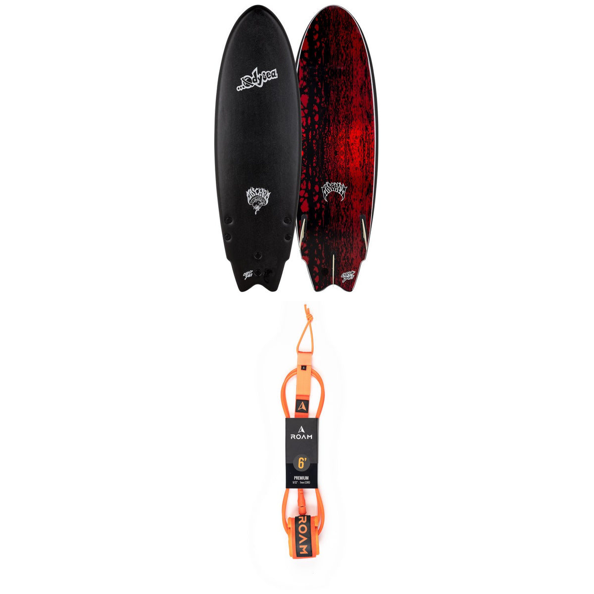 Catch Surf Odysea x Lost RNF 5'5" Surfboard + Roam Premium 6' Leash