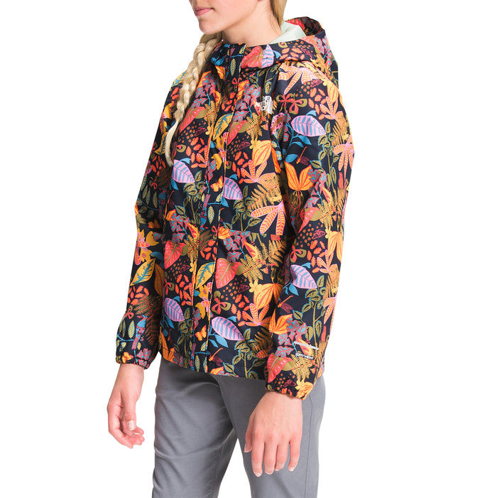 The North Face Resolve Reflective Jacket - Girls' Aviator Navy Lone Wanderer Print