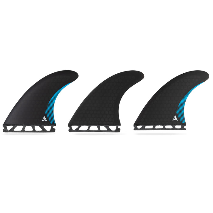Roam Performance Single Tab Thruster Fin Set Black