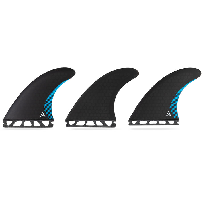Roam Performance Single Tab Thruster Fin Set Black