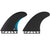 Roam Twin Single Tab Fin Set Black