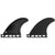 Roam Side Bite Single Tab Fin Set Black