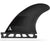 Roam Side Bite Single Tab Fin Set Black