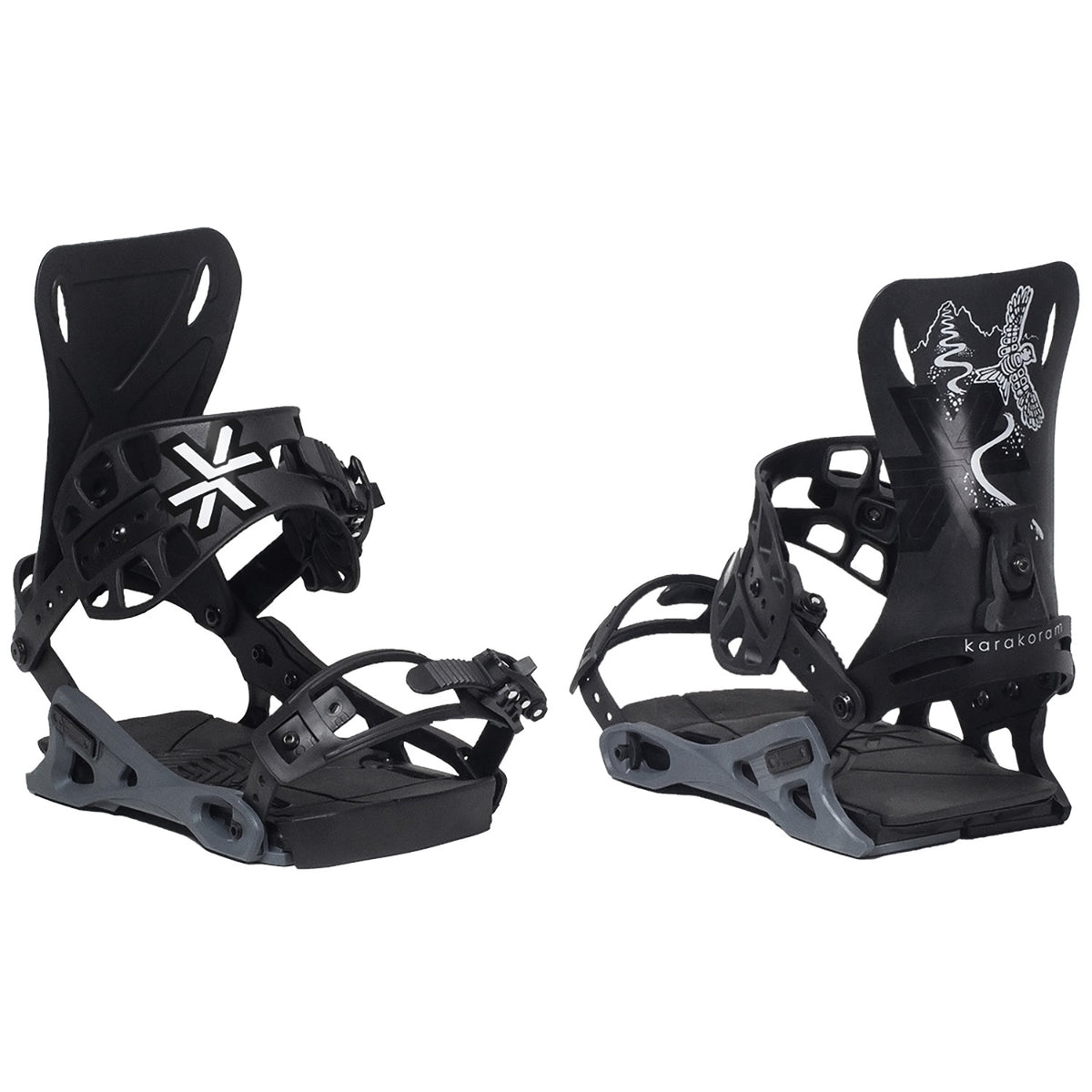 Karakoram Continuum Snowboard Bindings