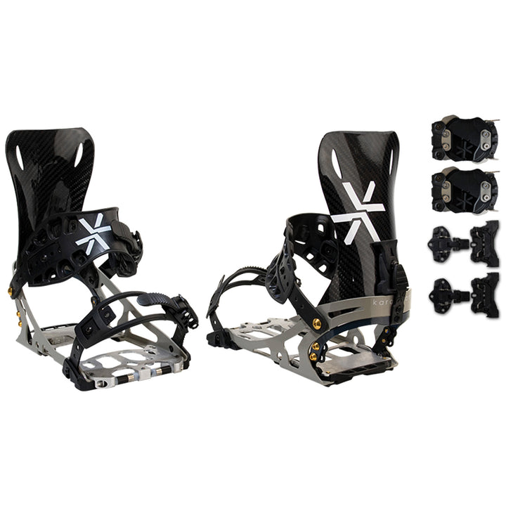 Karakoram PRIME X-Carbon + Split Interface Splitboard Bindings 2022