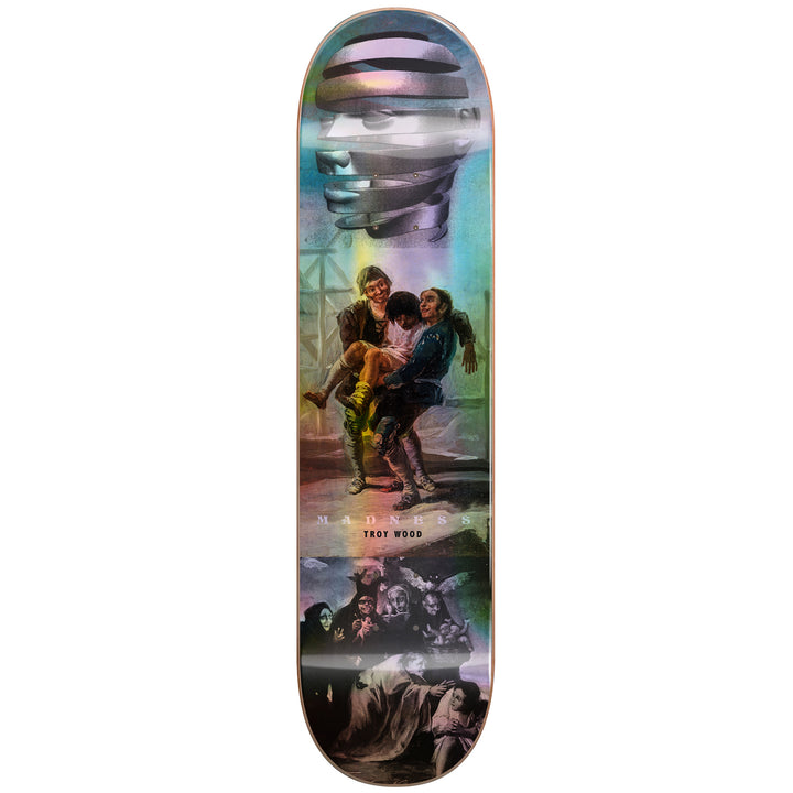 Madness Trey Blackout R7 Holographic 8.25 Skateboard Deck