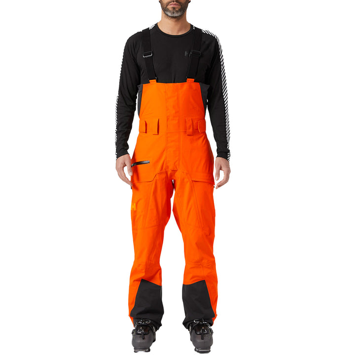 Helly Hansen SOGN Bib Shell Overalls Bright Orange