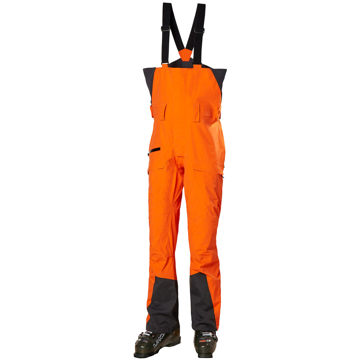 Helly Hansen SOGN Bib Shell Overalls Bright Orange