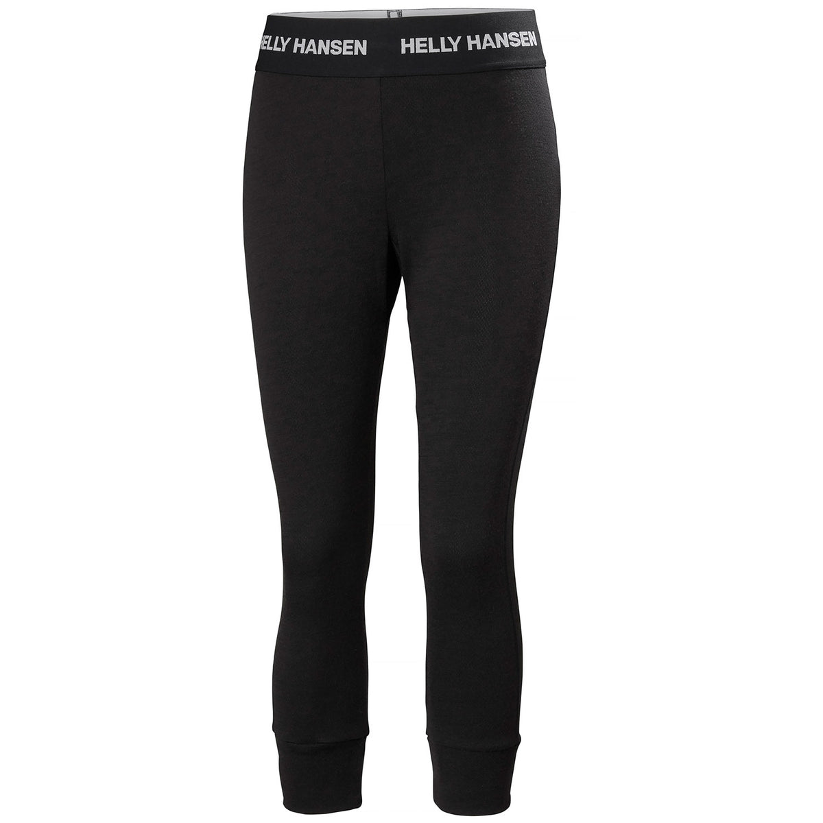 Helly Hansen Lifa Merino Midweight 3/4 Baselayer Pants - Women's Black