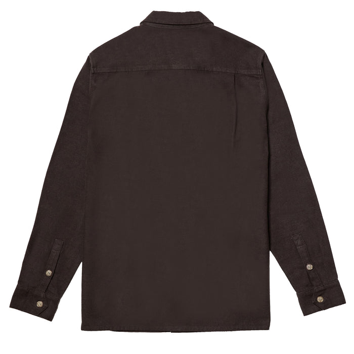 Rhythm Moleskin Long-Sleeve Shirt - Men's Tobacco