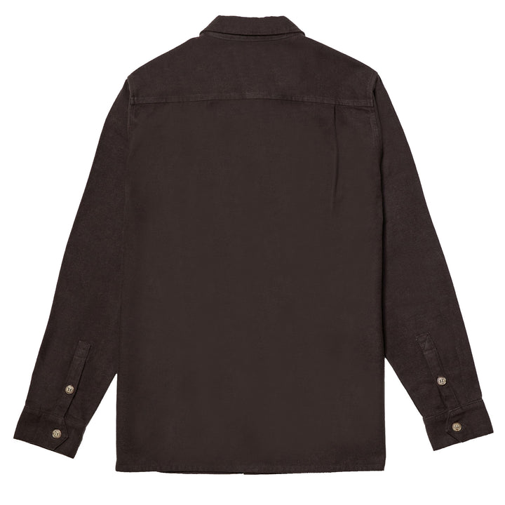 Rhythm Moleskin Long-Sleeve Shirt - Men's Tobacco