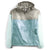 The North Face Cyclone Pullover Jacket - Women's Mineral Grey/Tourmaline Blue/Misty Jade
