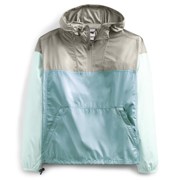 The North Face Cyclone Pullover Jacket - Women's Mineral Grey/Tourmaline Blue/Misty Jade