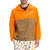 The North Face Cyclone Anorak - Men's Utility Brown/Light Exuberance Orange