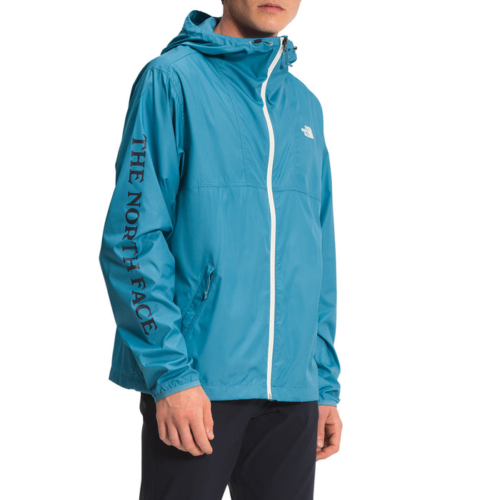 The North Face Sleeve Graphic Cyclone Hoodie - Men's Niagara Blue