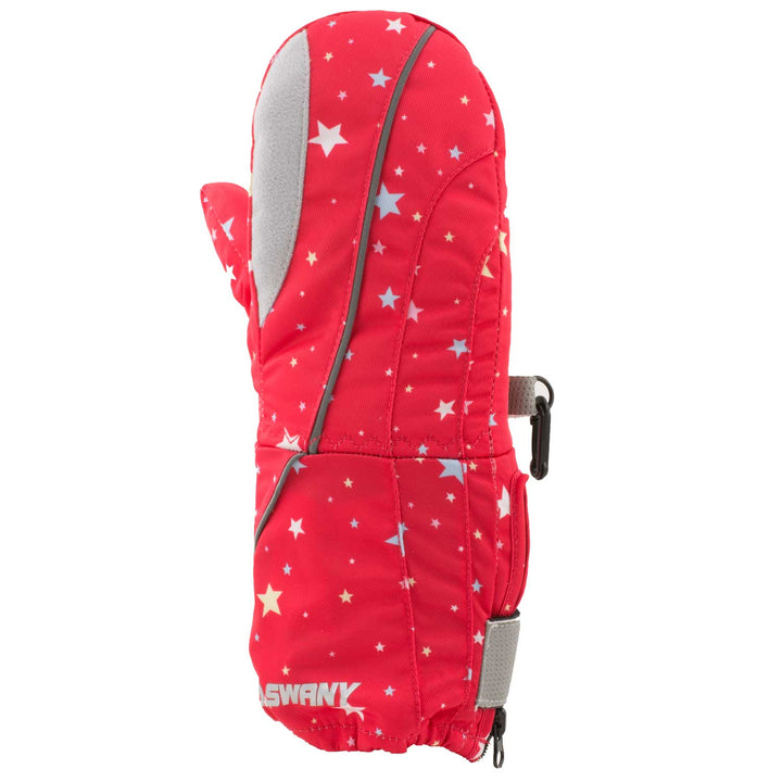 Swany Zippy Mittens - Toddlers' Red Star