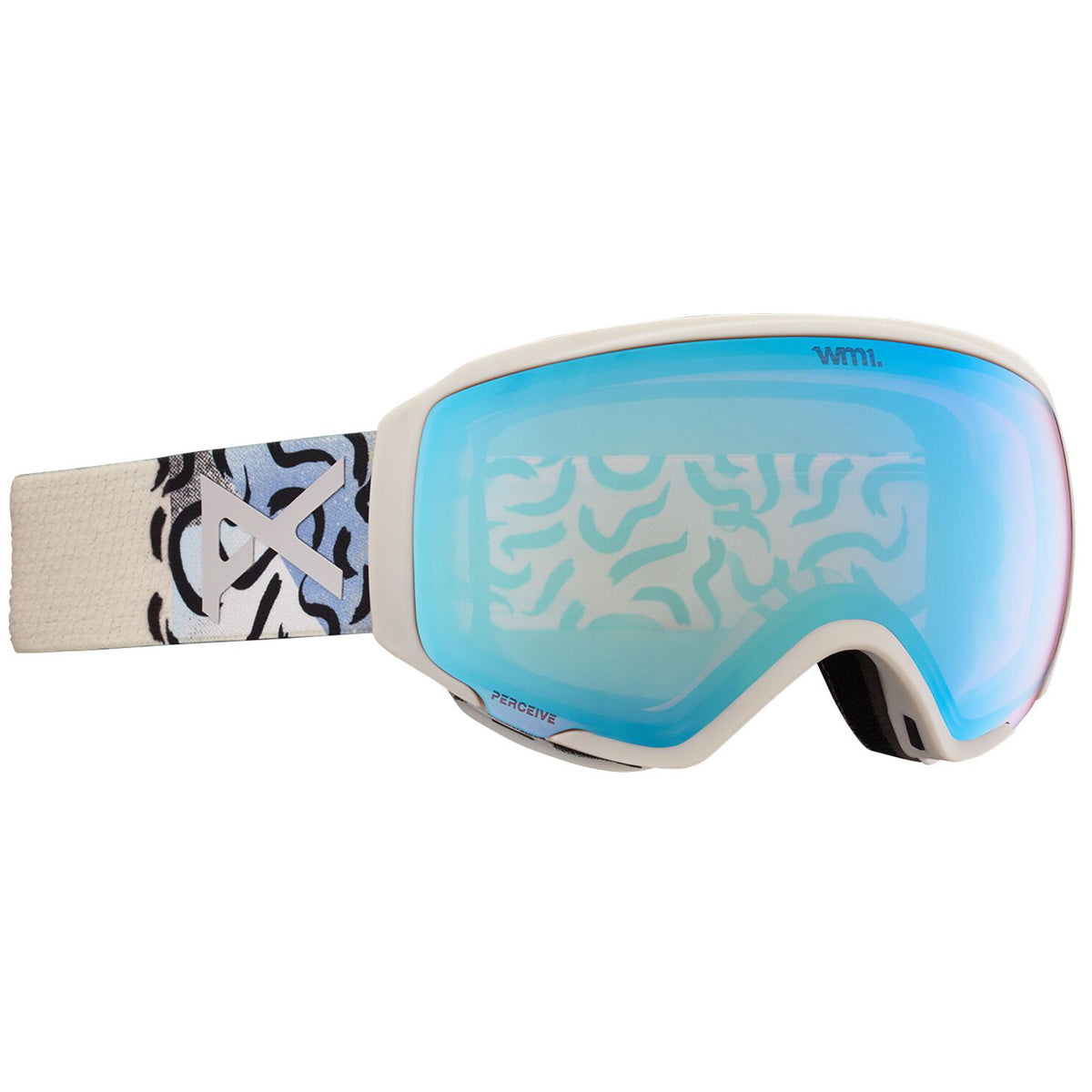 Anon WM1 Goggles - Women's Powder / Perceive Variable Blue + Bonus Lens