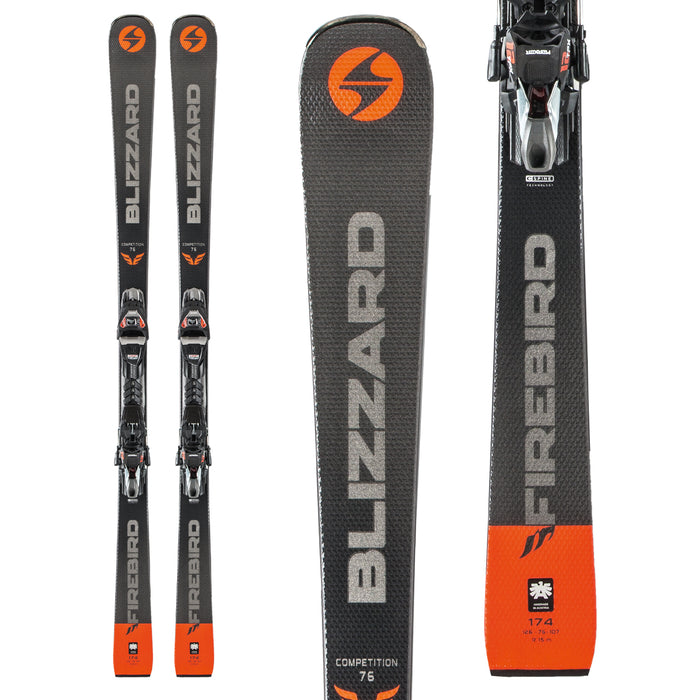 Blizzard Firebird Competition 76 Skis + TPX12 Demo Bindings 2020