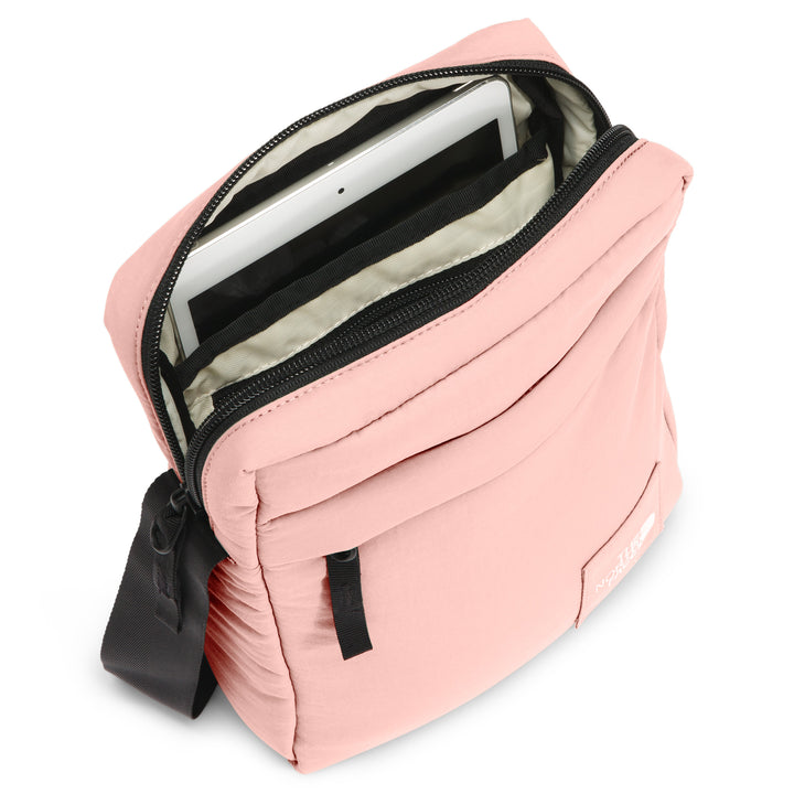 The North Face City Voyager Crossbody Bag Evening Sand Pink/TNF Black