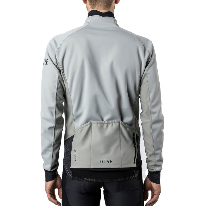 GORE Wear C5 Thermo Jersey Lab Gray/Fireball