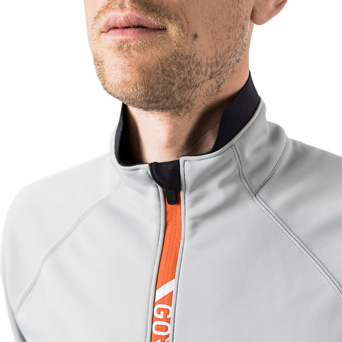 GORE Wear C5 Thermo Jersey Lab Gray/Fireball