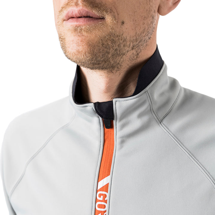 GORE Wear C5 Thermo Jersey Lab Gray/Fireball