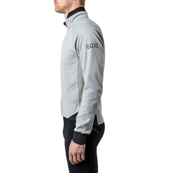 GORE Wear C5 Thermo Jersey Lab Gray/Fireball