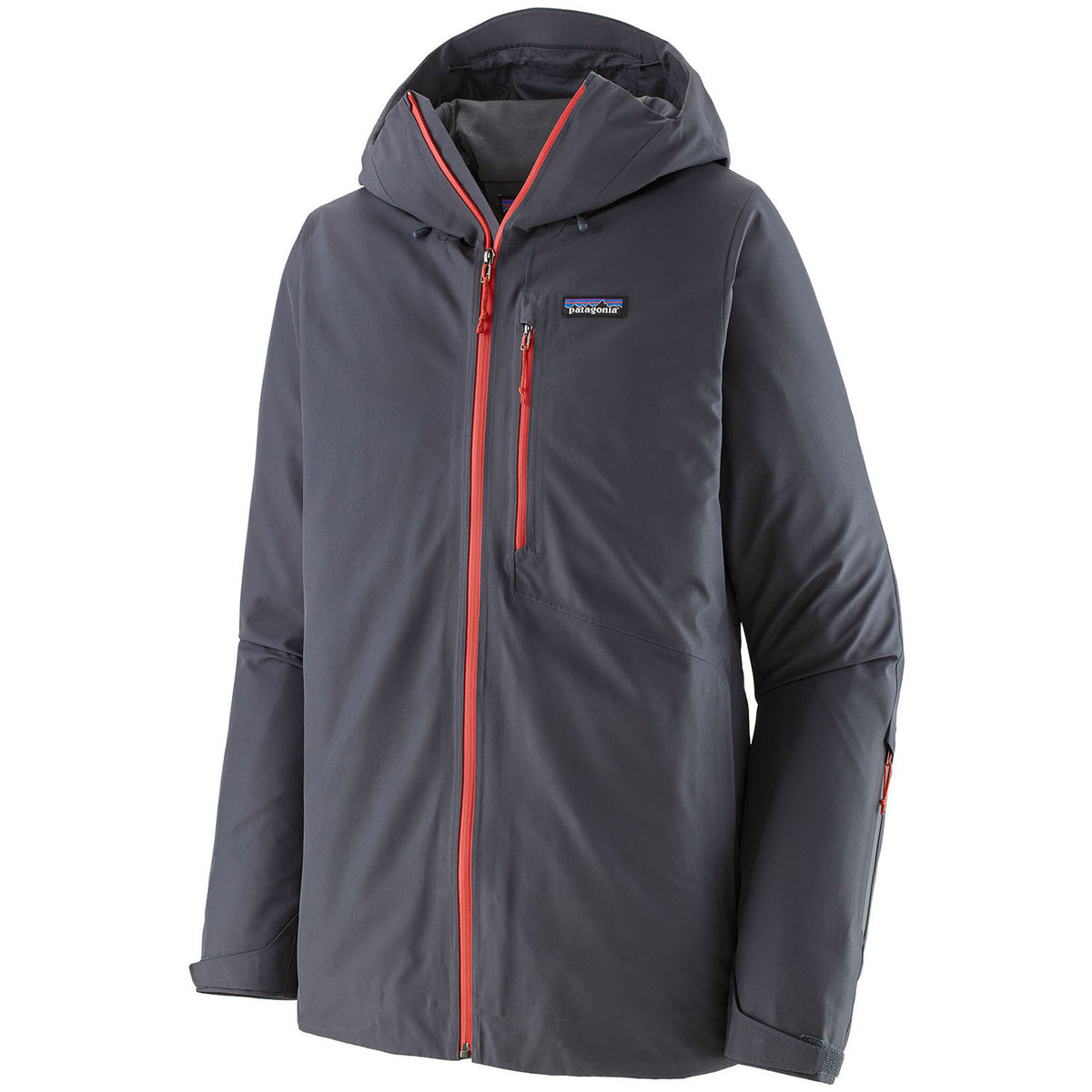 Patagonia Powder Bowl Jacket Smolder Blue w/Metric Orange