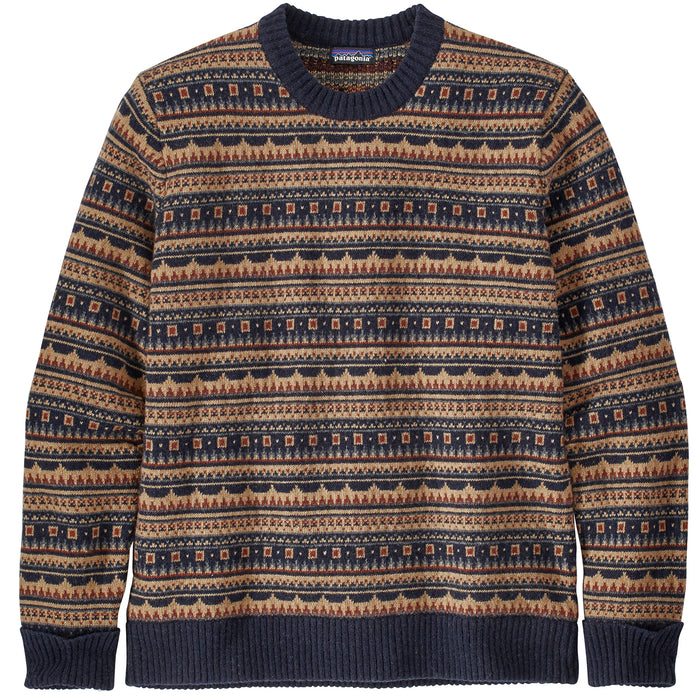 Patagonia Recycled Wool Sweater - Men's Cottage Isle Small: New Navy